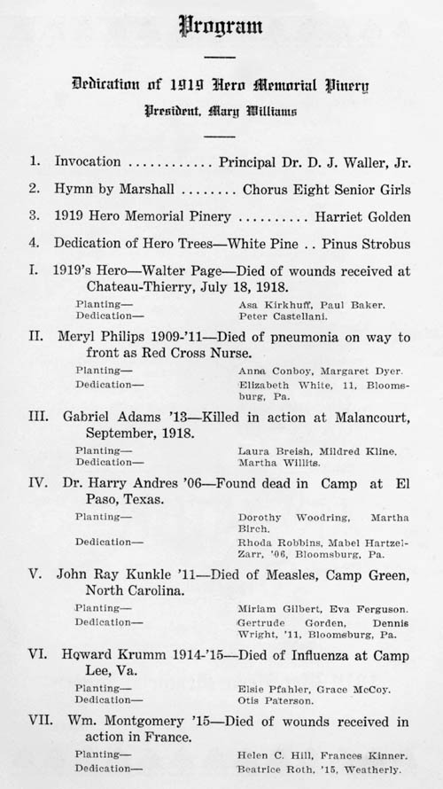 1919-dedication-ceremony-program