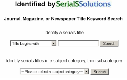Serials Solutions Graphic